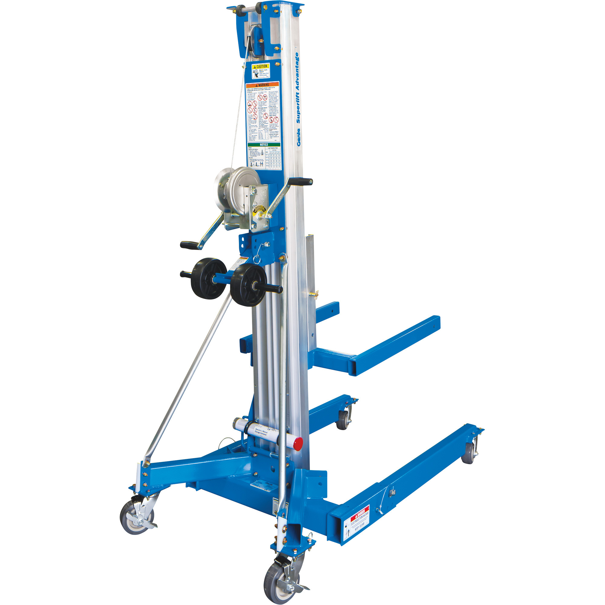 Genie Superlift Advantage Manual Material Lift, 5ft. Lift, 1000-Lb. Capacity, Model# SLA-5